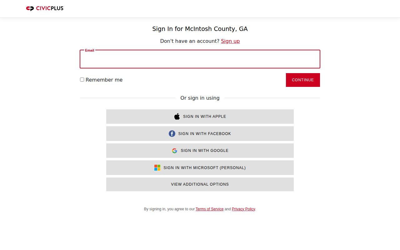 McIntosh County Sheriff booking record and photo request form